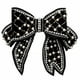 thumbnail image 1 of 1 horquilla con lazo de moda y diamantes para el pelo, accesorios para el pelo para niña., 1 of 6