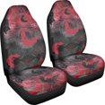 thumbnail image 3 of FUIALDOLG Halloween Vehicle Seat Covers, 2 Pack Front Seat Cover Breathable Polyester Automotive Interior Decorative Accessories for Sedan SUV, 3 of 13