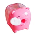 thumbnail image 1 of Cute Cartoon Pig Pencil Sharpener Manual Mechanical Pencil Sharpener Transparent Candy Colored for Kids Workhe, 1 of 7