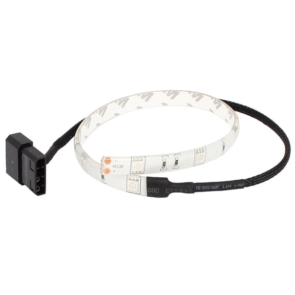DC 12V PC Case Decor IDE 4 Pin Connector Blue Light 5050 Surface Mount Device  Lamp Strip