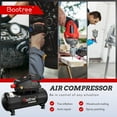 thumbnail image 7 of 4Gallon Portable Air compressor, 0.5HP Motor Oil Free Air Compressor Tank, Max 110PSI Garage Air Compressor for Car Repair, 7 of 7
