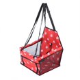thumbnail image 2 of Funda portátil para asiento trasero de coche para perros, alfombrilla de seguridad impermeable para mascotas, cojín para gato y cachorro, 2 of 8