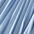 thumbnail image 5 of SWSMCLT Women's Pleated Skirt Chiffon Swing Elastic Smocked Shirred Waist Long A Line Tulle Skirts High Waisted Flowy Blue One Size, 5 of 5