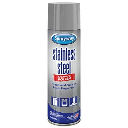 - Sprayway Water-Based Stainless Steel Cleaner