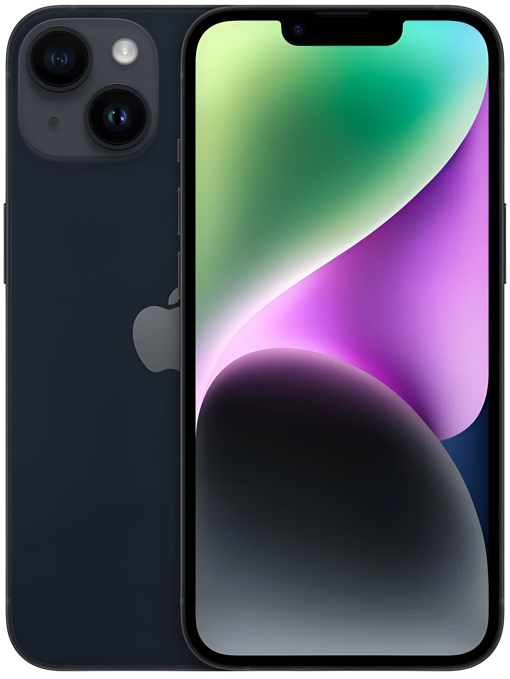 Refurbished Apple iPhone 14 - 128GB – Midnight – 12MP Dual Rear