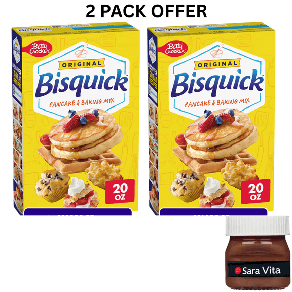 Betty Crocker Bisquick Pancake and Baking Mix, Original, 20 oz