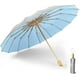 thumbnail image 1 of Sombrilla Plegable Compacta UPF 50+ - Protección Solar Y Lluvia, 16 Varillas De Fibra De Vidrio, Resistente Al Viento, Ideal Para Viaje Y Golf, 1 of 14