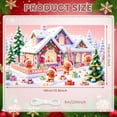 thumbnail image 2 of Gingerbread Man Christmas Banner Christmas Tree Holiday Display Gift Boxes Christmas Stockings Xmas Backdrop for Christmas Party Holiday Decoration Indoor Celebration, 2 of 9
