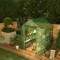 thumbnail image 4 of QinaQin Invernadero exterior walk-in de uso rudo con cubierta PE resistente, ideal para plantas, jardinería y germinación, 4 of 8