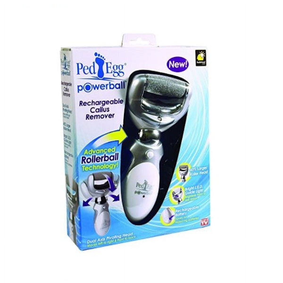 Ped Egg Power Cordless Electric Callus Remover (2 Sets)