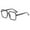 Black frame white lens, variant on Children's Summer Sunglass, Square Frame Stitching Glasses UV Protection Sunglasses for Boys Girls