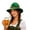 Green, variant on Levmjia Womens Bavarian Hat Traditional Oktoberfest German Flag Decor Lightweight Adjustable For Beer Festival Themed Party Halloween Costume Summer Daily Wear