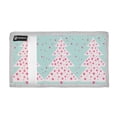 thumbnail image 2 of JIALIOU Nylon Trifold Card Wallet with ID Window Zipper Pocket for Men Women Teen Starry Christmas Tree, 2 of 7