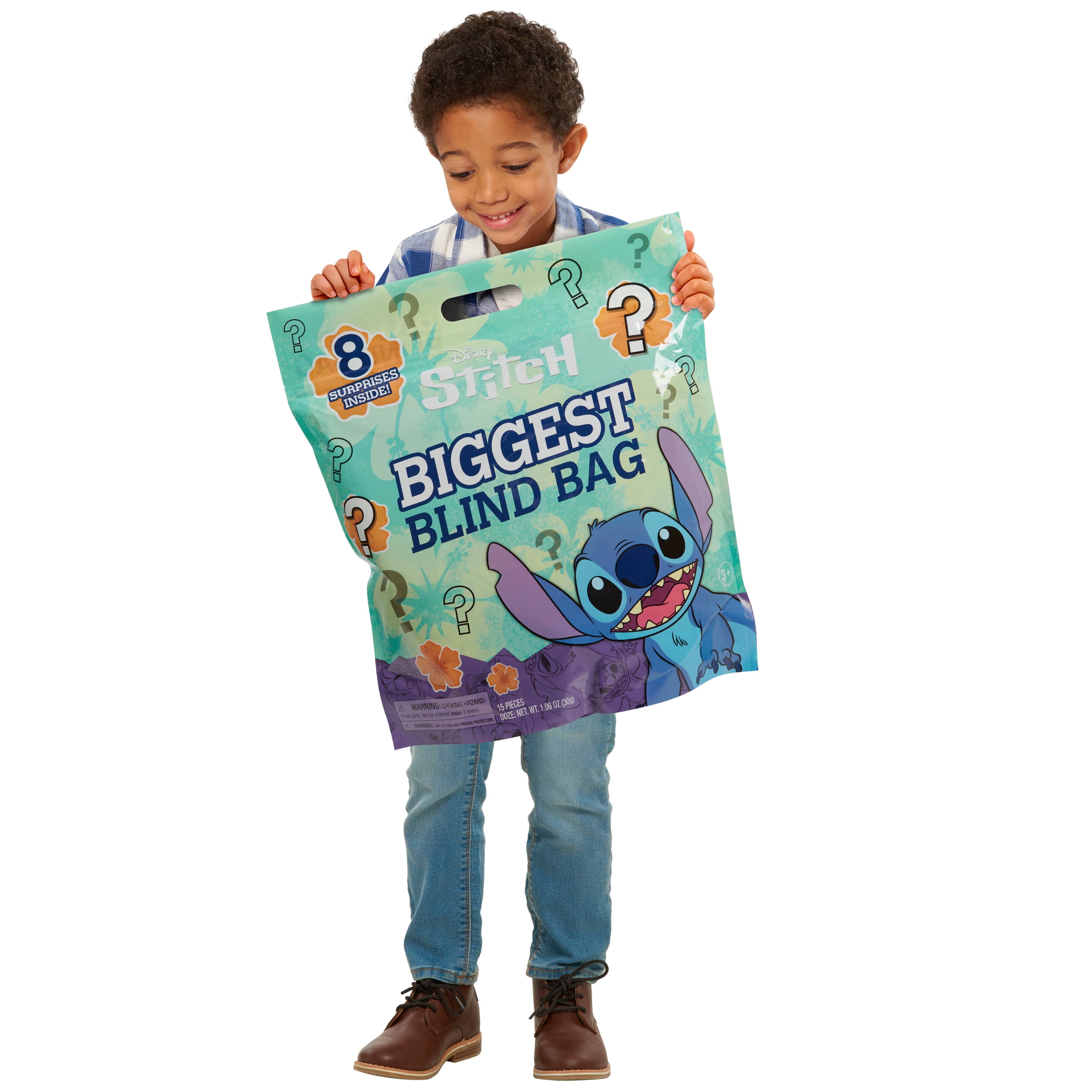 Disney's Lilo & Stitch Biggest Blind Bag, 8 Surprises Inside, Kids Toys for  Ages 3 up 
