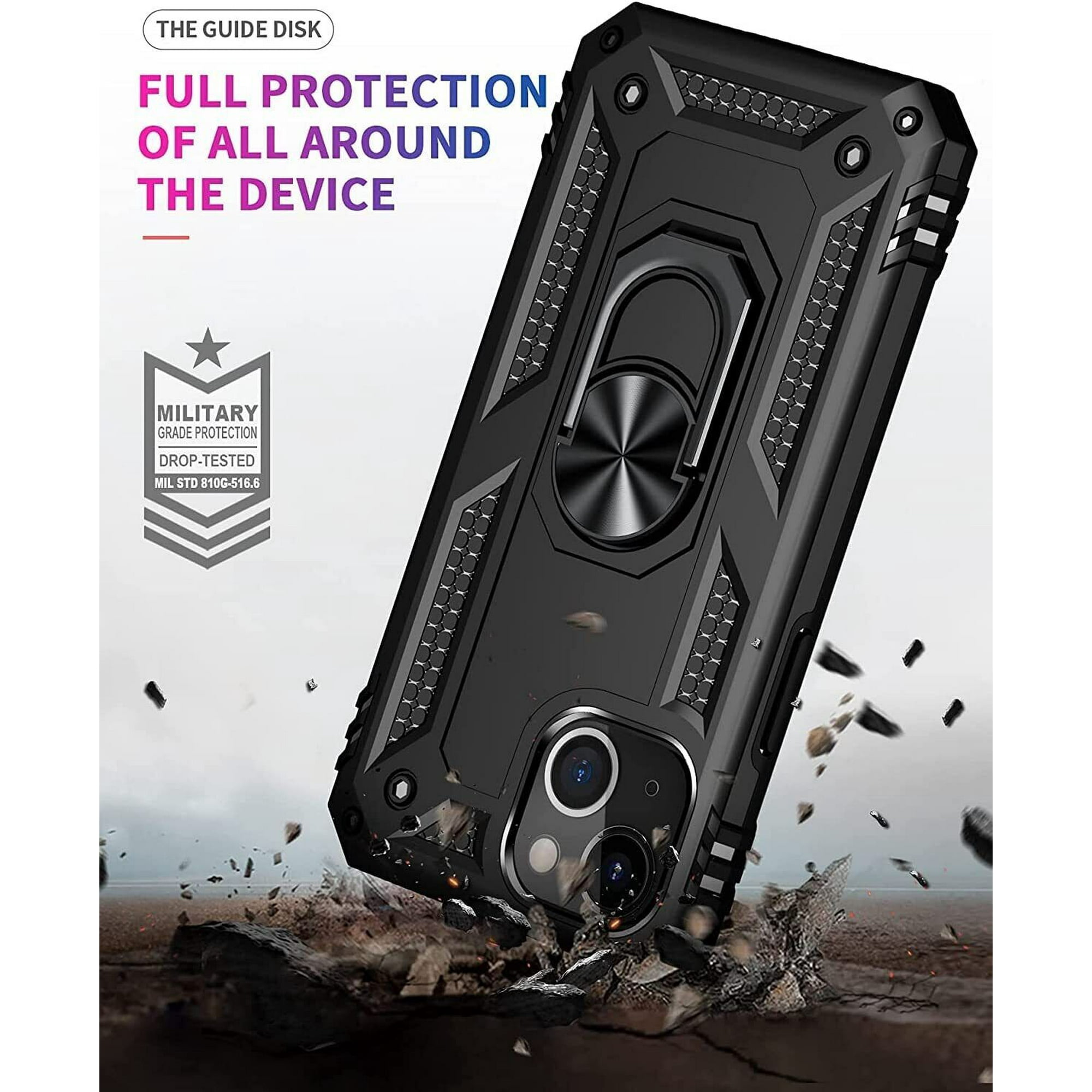 Supershield Armor-X Rugged iPhone 12 Pro Case with Ring Holder