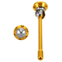 PAMINGONO Motorcycle Accessories Lights Golden 1Pcs 5.1X1.2X1.2In