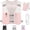 pink, variant on TELOLY Running Hydration Vest,Adjustable Chest Straps Running Vest for Women Men with 500ml Soft Flask pink running vest