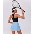 thumbnail image 3 of Pinspark Golf Skirts for Women High Waisted Tennis Skort Lightweight Activewear Skorts with Pockets Built-in Shorts 16" Pickleball Skirt, 3 of 6
