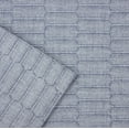thumbnail image 5 of Martha Stewart Honeycomb Modern Farmhouse Reversible Fabric Placemat 4-Pack Set, Blue, 13"x17.5", 5 of 8