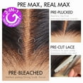 thumbnail image 4 of LUVME 26" PreMax Wigs, Super Natural Hairline, Silky Straight Glueless 13x4 Frontal Lace Wig Human Hair Pre Cut Lace, 4 of 4