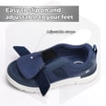 thumbnail image 4 of FitVille Diabetic Shoes for Men Extra Extra Wide Walking Shoes, Dark Blue, Size 12 Xx-Wide, 4 of 6