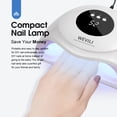 thumbnail image 5 of WEVILI Lámpara de uñas UV de 72 W, luz UV más rápida para esmalte de gel con 3 temporizadores, secador de uñas profesional con sensor automático con pantalla LCD para salón y uso doméstico, 5 of 5