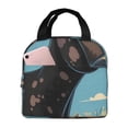 thumbnail image 1 of Easygdp Whimsical Cartoon Cow Bolsa Térmica Premium - Tela Oxford Impermeable, Gran Capacidad, Bolsillo Frontal, Unisex para Trabajo, Escuela, Actividades al Aire Libre y Picnics, 1 of 8