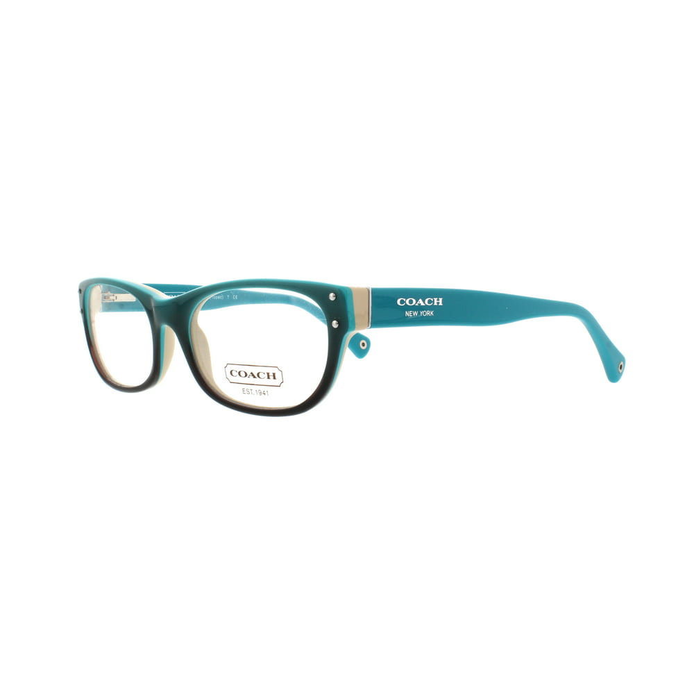 Coach Eyeglasses Hc 6034 5099 Turquoise 52mm