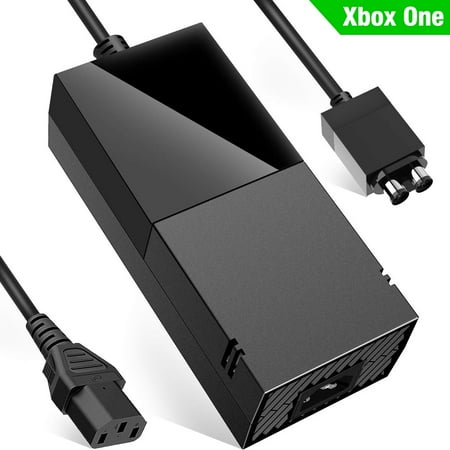 Xbox One Power Supply [ENHANCED QUIET VERSION] AC Adapter Cord Best for Charging - Brick Style - Great Charger Accessory Kit with Cable-- (Best Price Power Adapter)