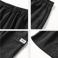 thumbnail image 7 of Relaxed Fit Camouflage Cargo Shorts Men's Casual Drawstring Capri Cargo Pants Camo Shorts Multi-Pocket Elastic Waist, L, 7 of 7