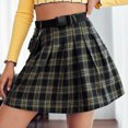 thumbnail image 6 of Sngxgn Skirts Basic Versatile Ribbed Seamless Stretchy Casual High Waist Midi Skirt(Blue,M), 6 of 9