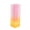 Pink+Yellow B, variant on Dserhfy Cuboid Vase Light Luxury European Style Faux Crystal Matte/Smooth Container Ornament Romantic Floral Arrangement Acrylic Pillar Vase Home Decor