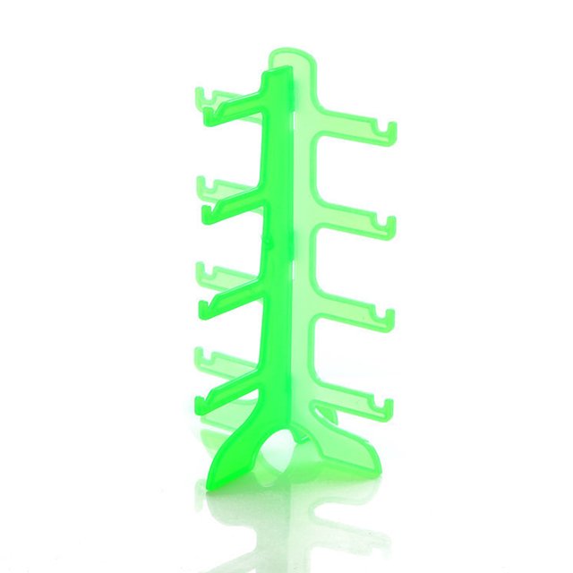 LYMAYTER Sunglasses Rack Glasses Display Stand - 4 Sunglasses Organizer, Portable