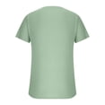 thumbnail image 4 of JUNWELL T-Shirts pour Hommes Grande Taille Manches Courtes T-Shirts Col Rond Classiques Été Hauts pour Hommes, 4 of 5