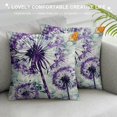 QFMY Dandelion Butterfly Short Plush Pillowcase 1PC Beautiful Living