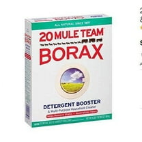 All Natural! 20 Mule Team Borax Natural Laundry Booster & Multi-Purpose Household Cleaner76.0 oz.2pk