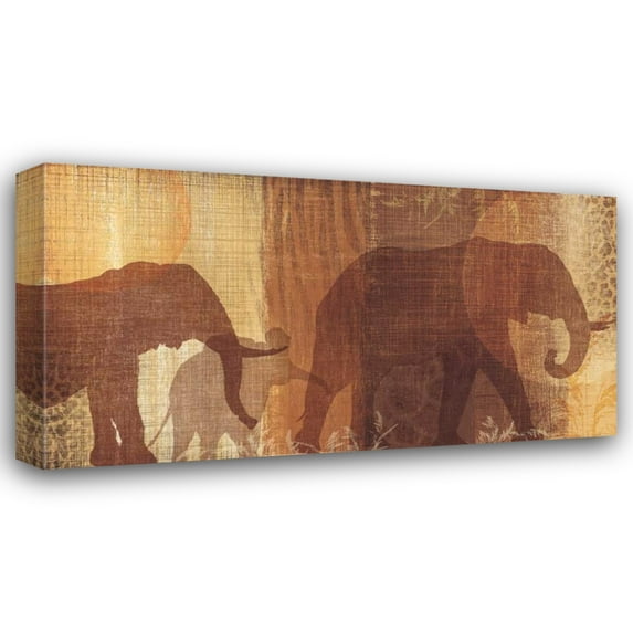 Tandi Venter 18x12 Gallery Wrapped Canvas Wall Art Titled - Safari Silhouette IV
