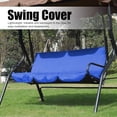 thumbnail image 4 of WEISIPU 3 Seater Replacement Swing Seat Cover Waterproof Patio Swing Cushion Cover Garden Swing Chair Protection Cushions Cover, 4 of 6
