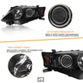 thumbnail image 4 of For 2010 2011 2012 Lexus RX350 Headlights Black Headlamps 10 11 12 Sets L+R pair, 4 of 6