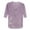 purple, variant on Mouchette Womens Burnout Henley Shirt, Purple, X-Small
