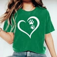 thumbnail image 4 of Kayannuo Valentine's Day Womens Graphic Tees Love Heart Printed Womens T Shirts Womens Work Tops Girls Short Sleeve Out Blouse Letter Print Gift Shirt T-Shirt Tops, 4 of 6