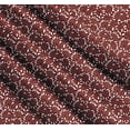 thumbnail image 3 of Soimoi Red Cotton Cambric Fabric Leaves Leaves Print Fabric by the Yard 56 Inch Wide, 3 of 7