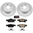 thumbnail image 2 of PowerStop Rear Geomet Coated Brake Rotor and Pad Kit Fits: DODGE JEEP Select Models CRK5950, 2 of 5