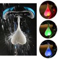 thumbnail image 1 of Bolas de silicona con forma de corazón Luz trasera para bicicleta Luces de emergencia LED Lámpara de huevo para asiento de alquiler impermeable de noche, 1 of 5