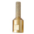 thumbnail image 1 of Fresa de punta de dedo con partículas de diamante soldadas al vacío, hilo M14 de 10mm, Compatible con madera, cerámica y Marb, 1 of 3