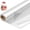 Clear, variant on 34 In x 100 Ft Clear Cellophane Wrap Roll, Extra Wide, 2.5 Mil Thick Transparent Plastic Gift Wrapping Paper for Gift Baskets, Flower Bouquets (34” Fold into 17”)
