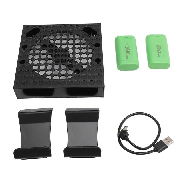 Cooling Fan for Xbox SERIES XS, Automatic Adjustable Speed, Real-time Temperature Display, Game Console Cooling System with Colorful Lights
