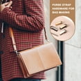 thumbnail image 7 of Uxcell Bag Side Clip Buckles, Metal Purse Suspending Clasp Handbag Chain Strap Connector with D Ring, Light Gold 4 Pcs, 7 of 7