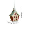 thumbnail image 3 of Mecorevxz Christmas Ornaments Christmas House Painted Sequin Pendant Suitable for Christmas Tree Decoration,Christmas Gifts(A), 3 of 7