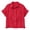 Red, variant on CHUMUD Plus Size Shirts for Women Short Sleeve Button Down Collared Shirt Trendy Summer